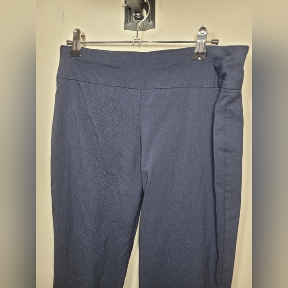 Orvis Pull on Style Navy Blue Stretch Pants sz 10 - Picture 2 of 9